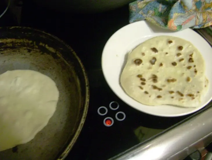 Кыстыбый с пшенной кашей - татарская кухня: шаг 4