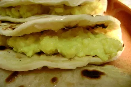 Кыстыбый с пшенной кашей - татарская кухня: шаг 6
