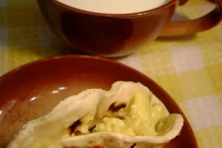 Кыстыбый с пшенной кашей - татарская кухня: шаг 7