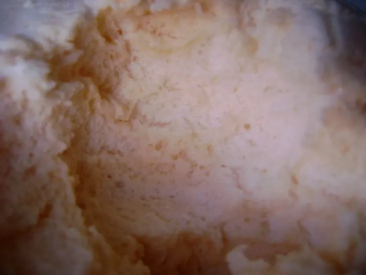 Мусс со вкусом персика «небесное наслаждение»( по мотивам десерта «птичье молоко»).: шаг 6