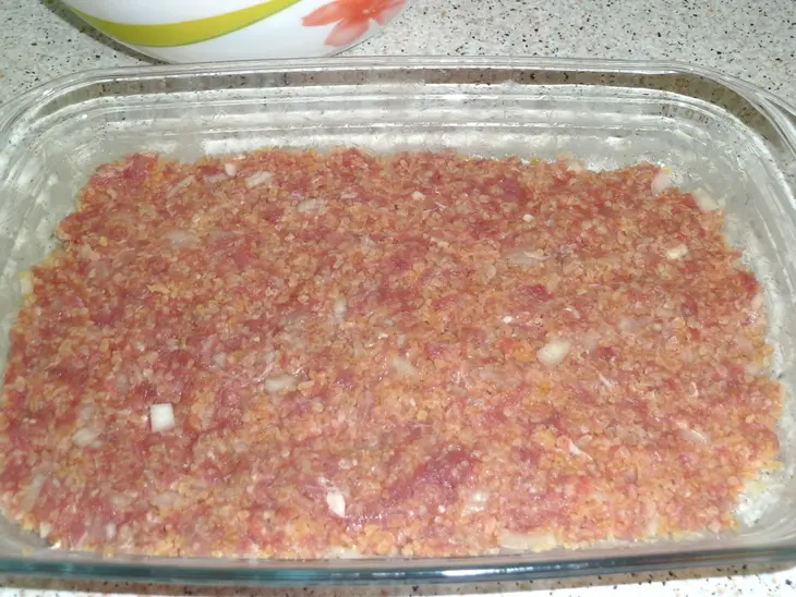Киббех (или "каша" с мясом и булгуром из бейрута): шаг 6