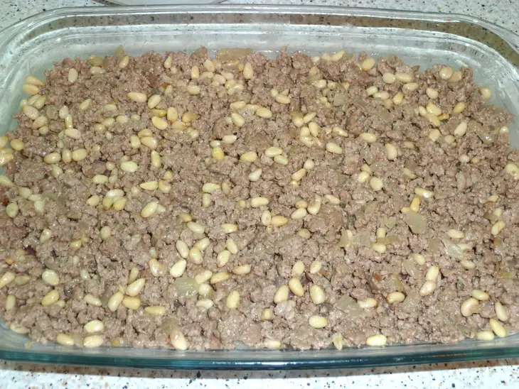 Киббех (или "каша" с мясом и булгуром из бейрута): шаг 7