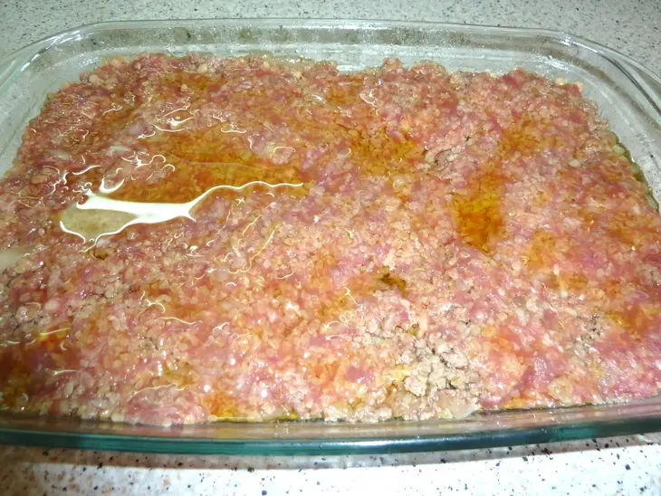 Киббех (или "каша" с мясом и булгуром из бейрута): шаг 8