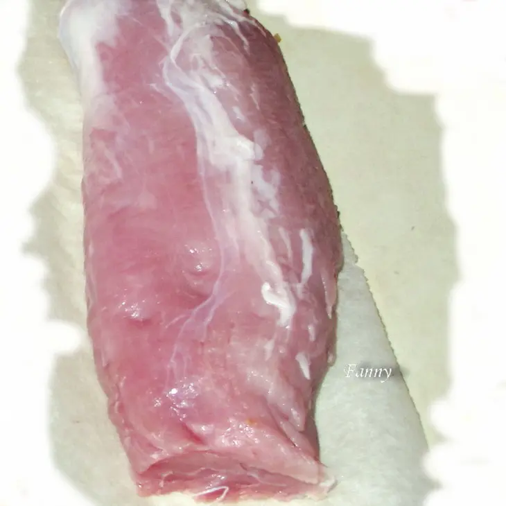 Запеченный свиной рулет. arista in porchetta: шаг 2