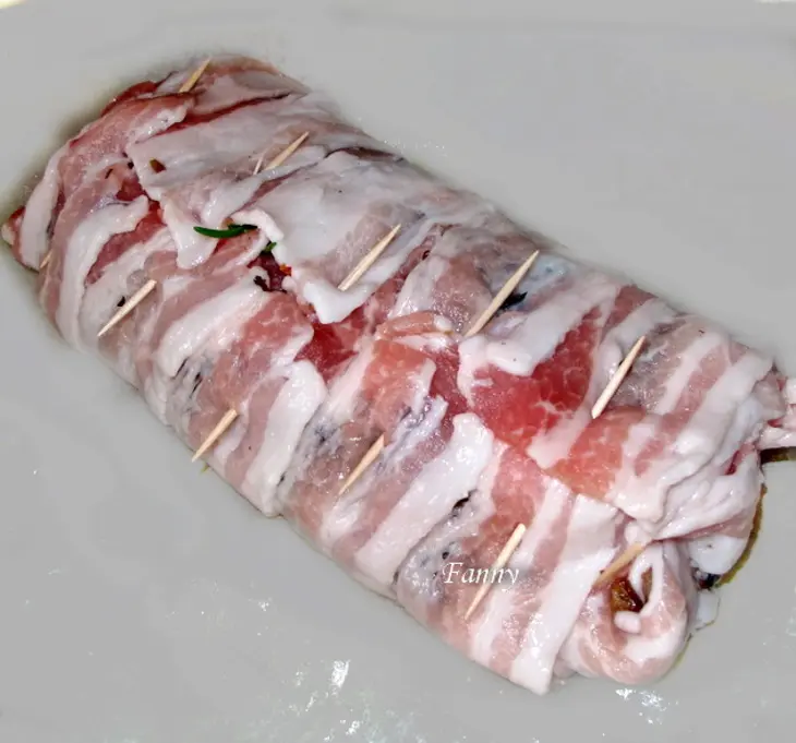 Запеченный свиной рулет. arista in porchetta: шаг 6