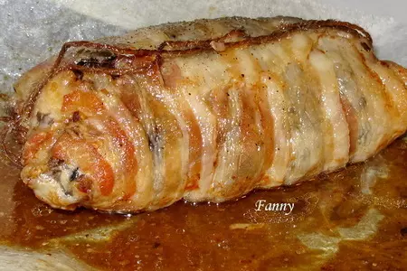 Запеченный свиной рулет. arista in porchetta: шаг 8