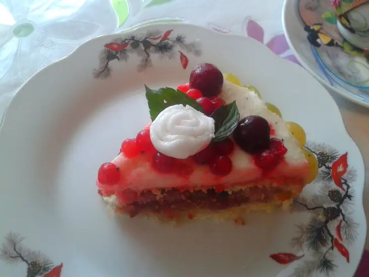 Торт « вкус лета »: шаг 6