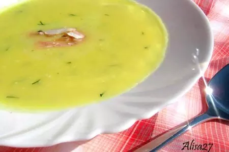 Сырный суп с креветками: шаг 5