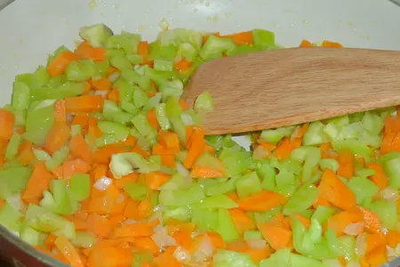 Запеченные рыбные котлеты с овощами "с добрым утром и с хорошим днем!": шаг 4