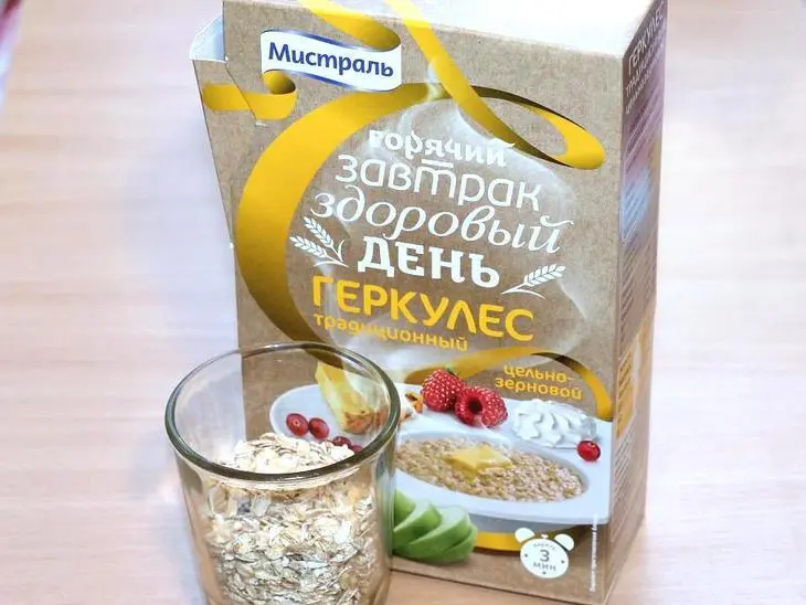 Картофельно творожные оладьи с геркулесом: шаг 4