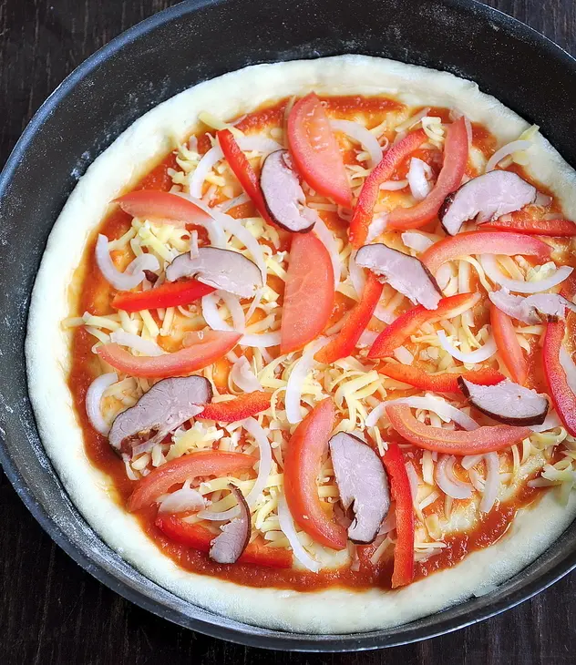 Пицца для завтрака (breakfast pizza): шаг 4