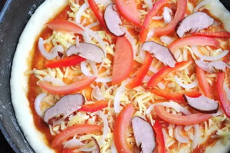 Пицца для завтрака (breakfast pizza): шаг 4