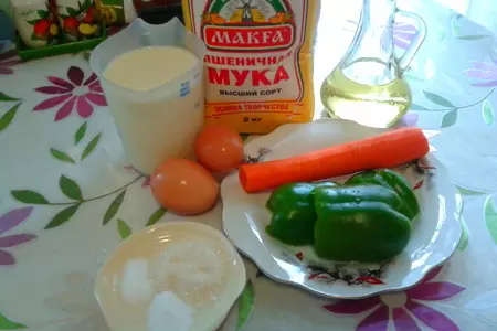 Цветные блинчики на завтрак: шаг 1