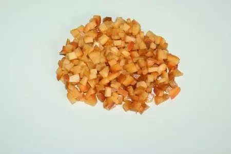 Тыквенное суфле с пшенными хлопьями и персиком: шаг 5