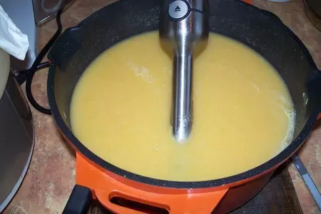 Сливочный креветочный суп с нори-чипсами: шаг 5
