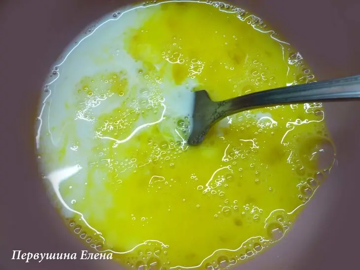 Картофельная тортилья с помидорами и отрубями: шаг 4