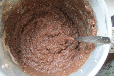Шоколадно-тыквенный кекс: шаг 2
