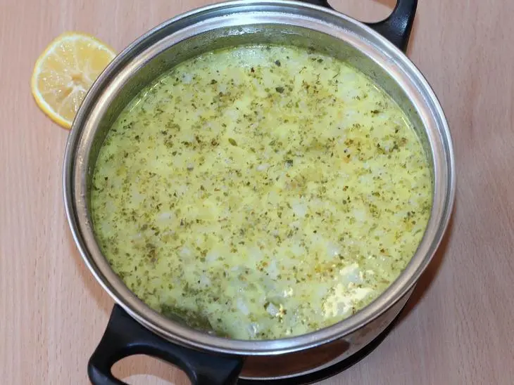 Картофельный суп со сливочным сыром и эстрагоном: шаг 6