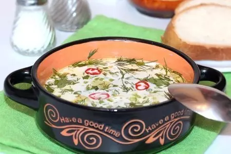 Картофельный суп со сливочным сыром и эстрагоном: шаг 7