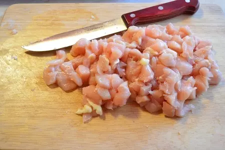 Фаршированные перцы с адыгейским сыром и индейкой: шаг 2