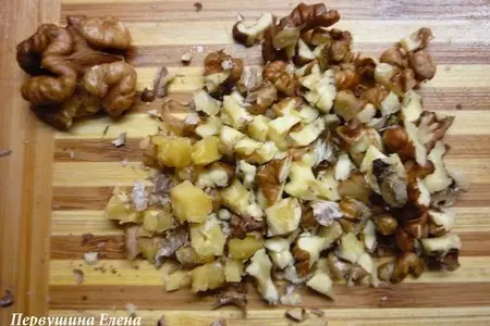 Салат куриный с фейхоа и орехами "омега": шаг 5