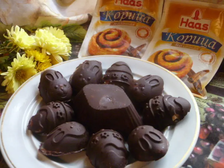 Шоколадные конфеты с творожной начинкой: шаг 13
