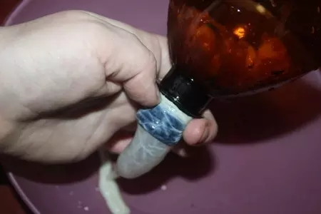 Колбаски из индейки с оливками и базиликом в средиземноморском стиле: шаг 3