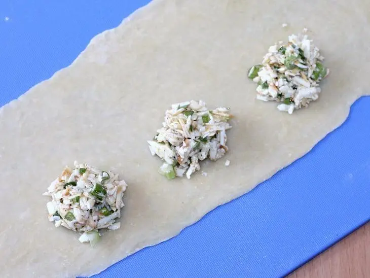 Равиоли с сыром и зеленым луком: шаг 5