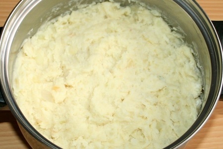 Картофельные лепешки со шпинатно-сырной начинкой: шаг 16