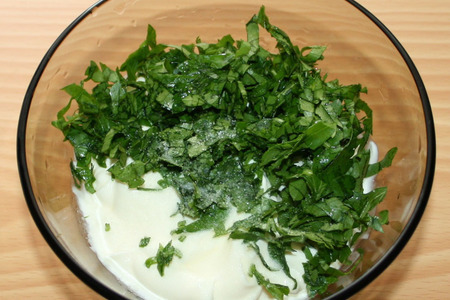 Картофельные лепешки со шпинатно-сырной начинкой: шаг 24