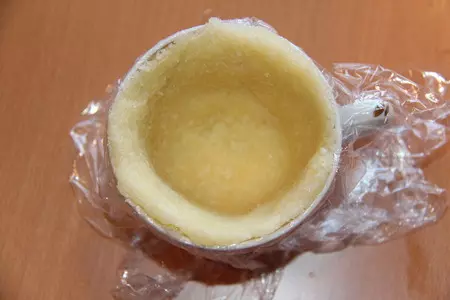 Шоколадно-кокосовый мешочек с конфетами: шаг 6