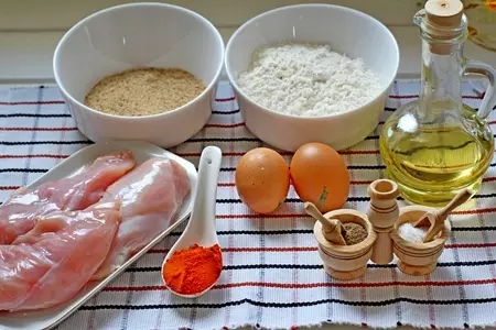 Картофель фри и нагетсы  и соус: шаг 4