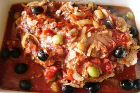 Свинина пиццайола. maiale aiia pizzaiola.: шаг 5