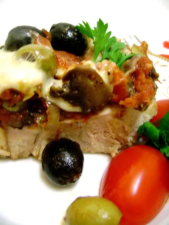 Свинина пиццайола. maiale aiia pizzaiola.: шаг 7