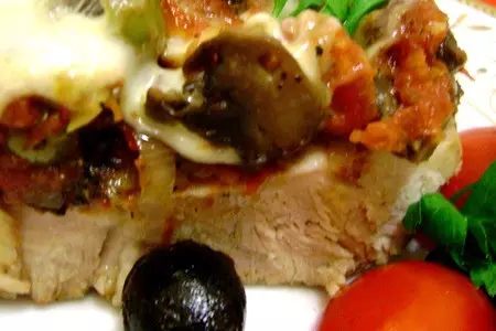 Свинина пиццайола. maiale aiia pizzaiola.: шаг 7