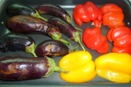 Мelitzanosalata (салат из запеченных овощей) с острова родос: шаг 1