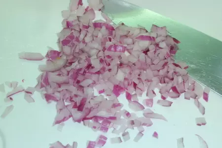 Мelitzanosalata (салат из запеченных овощей) с острова родос: шаг 4