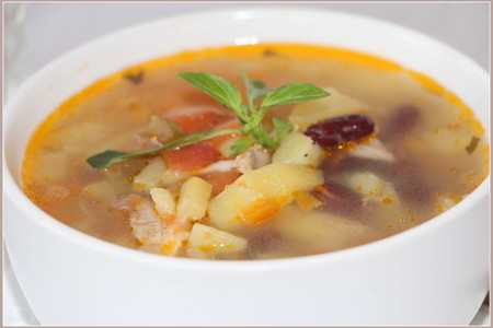 Овощной суп (по мотивам знаменитого французского "писту"): шаг 8