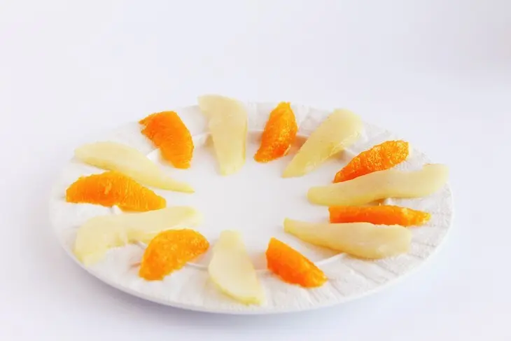 Теплый салат с грушами и гренками: шаг 4