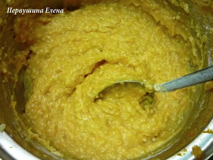 Оладушки тыквенно-картофельные с отрубями: шаг 10