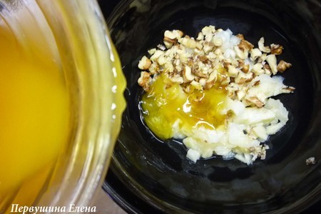 Десерт медово-ореховый в фейхоа : шаг 7