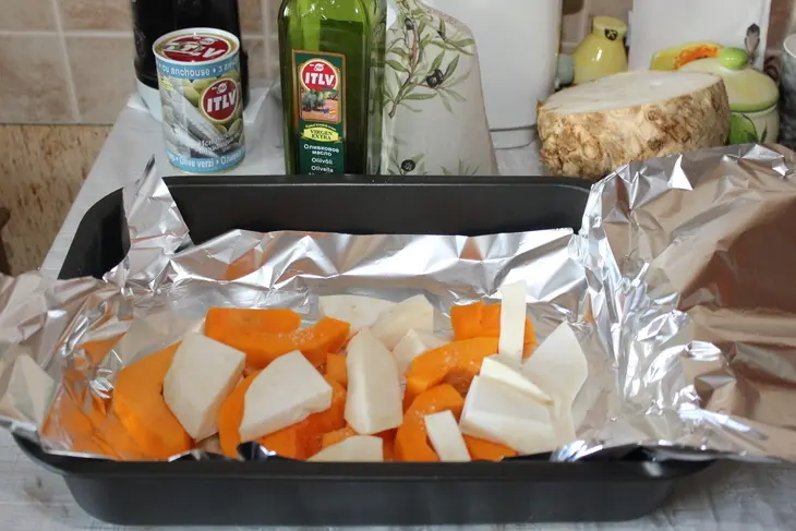 Запеченные овощи с прованскими травами: шаг 2