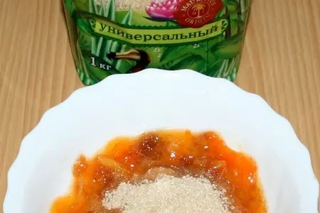 Овсяные палочки с хурмой: шаг 2