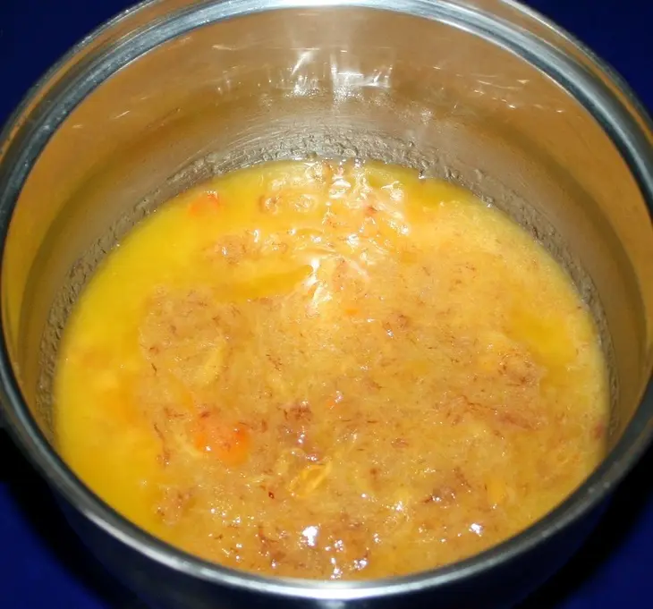 Овсяные палочки с хурмой: шаг 3
