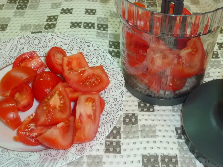 Морской окунь с овощами в критском стиле: шаг 2