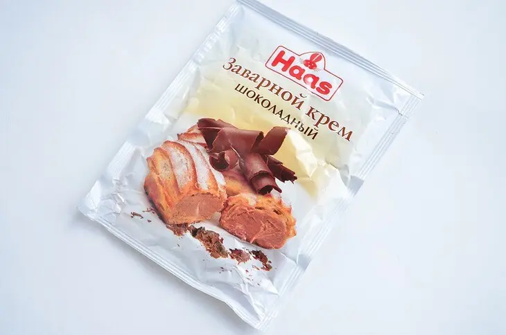Торт "ангельский" без выпечки: шаг 3