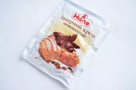 Торт "ангельский" без выпечки: шаг 3