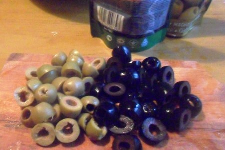 Кексы с оливками, маслинами и пармезаном "itlv ": шаг 5