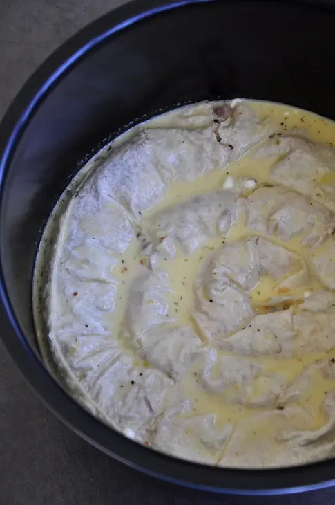 Быстрый мясной пирог в мультиварке: шаг 9