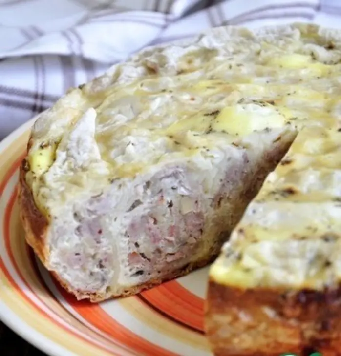 Быстрый мясной пирог в мультиварке: шаг 10